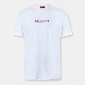 тениска,облекла,на,разпродажба,мъжки,тениски,missoni,men's,short,sleeve,t,shirt,optic,white