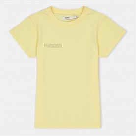 юношеска,тениска,детски,3/4,панталони,pangaia,365,cotton,t,shirt,juniors,seacell,yellow