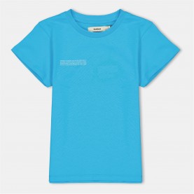 юношеска,тениска,детски,3/4,панталони,pangaia,365,cotton,t,shirt,juniors,ocean,turquoise
