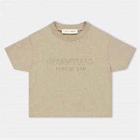 Детска тениска FEAR OF GOD ESSENTIALS Unisex Kids T-Shirt - Timber детска,тениска,детски,3/4,панталони,fear,of,god,essentials,unisex,kids,t,shirt,timber