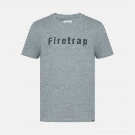 мъжка,тениска,мъжки,тениски,firetrap,large,logo,t,shirt,mens,grey,marl