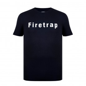 мъжка,тениска,мъжки,тениски,firetrap,large,logo,t,shirt,mens,black