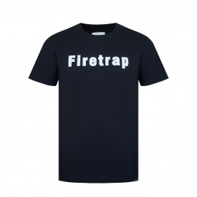 мъжка,тениска,мъжки,тениски,firetrap,large,logo,t,shirt,mens,black