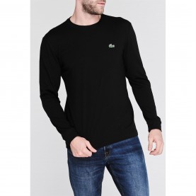 тениска,облекла,на,разпродажба,lacoste,logo,long,sleeve,t,shirt,black,031