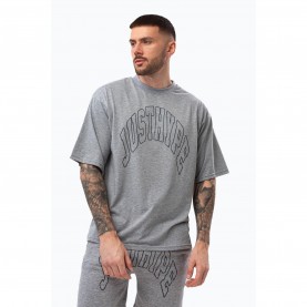 Тениска Hype Mens College Outline Regular Fit T-Shirt - Grey тениска,hype,men,s,college,outline,regular,fit,t,shirt,grey
