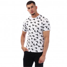 тениска,облекла,на,разпродажба,мъжки,тениски,modern,amusement,dogtown,tee,sn99,white
