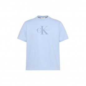 Тениска Calvin Klein Jeans Men's Monogram T-Shirt - Casual Blue тениска,облекла,на,разпродажба,мъжки,тениски,calvin,klein,jeans,men's,monogram,t,shirt,casual,blue
