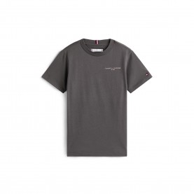 Тениска Tommy Hilfiger Kids Mini Corp T-Shirt - Wash Black PT2 тениска,tommy,hilfiger,kids,mini,corp,t,shirt,wash,black,pt2