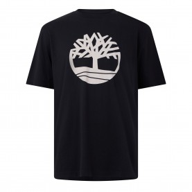 Тениска Timberland Kennebec T-Shirt - Black/White тениска,мъжки,тениски,timberland,kennebec,t,shirt,black,white