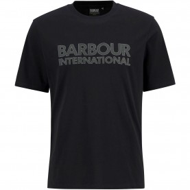 Тениска Barbour International Mens Essential T-Shirt - Black тениска,мъжки,тениски,barbour,international,mens,essential,t,shirt,black