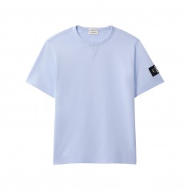 Тениска Calvin Klein Jeans Monogram Badge T-Shirt - Casual Blue тениска,мъжки,тениски,calvin,klein,jeans,monogram,badge,t,shirt,casual,blue