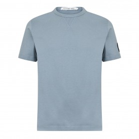 тениска,мъжки,тениски,calvin,klein,jeans,badge,t,shirt,overcast,grey