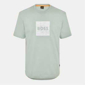 тениска,облекла,на,разпродажба,мъжки,тениски,boss,men's,hbo,stitch,logo,t,shirt,green,351