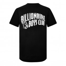Тениска Billionaire Boys Club Arch Logo T-Shirt - Black/White тениска,мъжки,тениски,billionaire,boys,club,arch,logo,t,shirt,black,white
