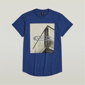 тениска,облекла,на,разпродажба,мъжки,тениски,g,star,hq,old,school,logo,lash,t,shirt,radar,blue