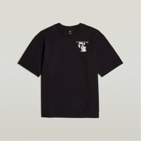 тениска,облекла,на,разпродажба,мъжки,тениски,g,star,industry,back,graphic,boxy,t,shirt,dk,black
