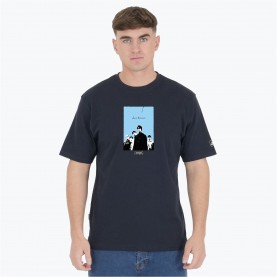 Тениска Peaceful Hooligan Men's Peaceful Live Forever Regular Fit T-Shirt - Navy тениска,облекла,на,разпродажба,мъжки,тениски,peaceful,hooligan,men's,peaceful,live,forever,regular,fit,t,shirt,navy
