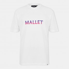 Тениска Mallet Mens Palm UV Print Regular Fit T-Shirt - White тениска,мъжки,тениски,mallet,men,s,palm,uv,print,regular,fit,t,shirt,white