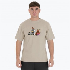 Тениска Peaceful Hooligan Men's Peaceful Poster Regular Fit T-Shirt - Stone тениска,облекла,на,разпродажба,мъжки,тениски,peaceful,hooligan,men's,peaceful,poster,regular,fit,t,shirt,stone