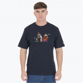 тениска,облекла,на,разпродажба,мъжки,тениски,peaceful,hooligan,men's,peaceful,poster,regular,fit,t,shirt,navy