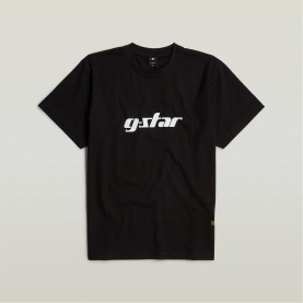 тениска,облекла,на,разпродажба,мъжки,тениски,g,star,unisex,cursive,script,loose,t,shirt,dk,black