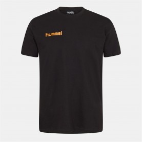 тениска,облекла,на,разпродажба,мъжки,тениски,hummel,go,ctn,tee,ss,sn99,black,orange