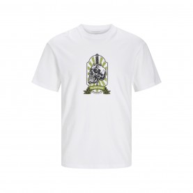 тениска,облекла,на,разпродажба,мъжки,тениски,jack,and,jones,skull,tee,sn99,bright,white