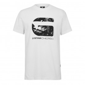 тениска,облекла,на,разпродажба,мъжки,тениски,g,star,chicago,t,shirt,white