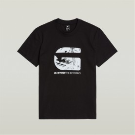тениска,облекла,на,разпродажба,мъжки,тениски,g,star,chicago,t,shirt,dk,black