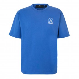 Тениска Belstaff Mens Bon Oversized T-Shirt - Marine Blue тениска,мъжки,тениски,belstaff,men,s,bon,oversized,t,shirt,marine,blue