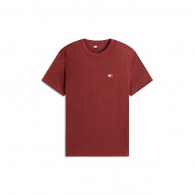 Тениска Tommy Jeans Classic Tommy Small Badge T Shirt - Terracotta Hthr тениска,мъжки,тениски,tommy,jeans,classic,tommy,small,badge,t,shirt,terracotta,hthr