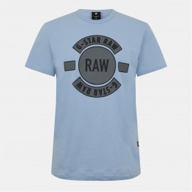 тениска,мъжки,тениски,g,star,badge,artwork,t,shirt,faze,blue