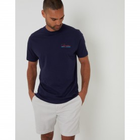 Тениска Threadbare Mens Stevenson T-Shirt - Navy тениска,threadbare,men,s,stevenson,t,shirt,navy