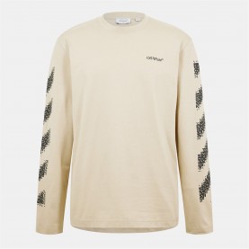 тениска,облекла,на,разпродажба,мъжки,тениски,off,white,diag,skate,long,sleeve,t,shirt,brown,black
