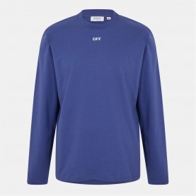 облекла,на,разпродажба,мъжки,тениски,off,white,stmp,skate,ls,t,sn99,dark,blue,white