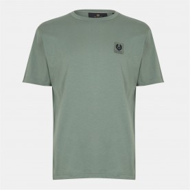 Тениска BELSTAFF Phoenix T-Shirt - Sage Green тениска,облекла,на,разпродажба,мъжки,тениски,belstaff,phoenix,t,shirt,sage,green