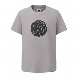 Мъжка тениска Pretty Green Large Logo Tee Mens - Dark Grey мъжка,тениска,мъжки,блузи,с,яка,мъжки,тениски,мъжки,потници,pretty,green,large,logo,tee,mens,dark,grey