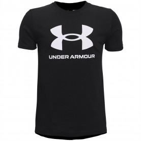 разпродажба,under,armour,детски,тениски,under,armour,ua,sportstyle,logo,short,sleeve,black
