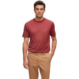 Тениска Boss Mens Tesar T-Shirt - Red тениска,мъжки,тениски,boss,men,s,tesar,t,shirt,red