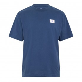тениска,мъжки,тениски,new,balance,nbls,logo,t,shirt,sn63,navy