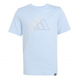 юношеска,тениска,детски,тениски,детски,облекла,adidas,logo,t,shirt,junior,glow,blue