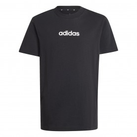 юношеска,тениска,разпродажба,adidas,детски,тениски,adidas,logo,t,shirt,junior,blk,wht,linear
