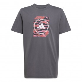 юношеска,тениска,детски,тениски,детски,облекла,adidas,logo,t,shirt,junior,charcoal,camo
