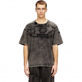 Тениска Diesel Mens Oversized T-Shirt - Grey тениска,мъжки,тениски,diesel,men,s,oversized,t,shirt,grey