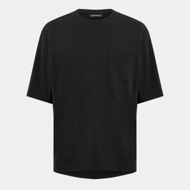 Тениска DSquared2 Mens DSQ Bk Logo Oversized T-Shirt - Black тениска,мъжки,тениски,dsquared2,men,s,dsq,bk,logo,oversized,t,shirt,black