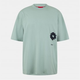 облекла,на,разпродажба,мъжки,тениски,hugo,hugo,diore,sn99,light,green