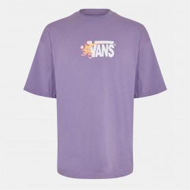 тениска,дамски,топове,vans,vsuper,ss,black,t,shirt,unisex,adults,purple,haze