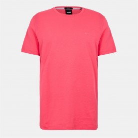 тениска,мъжки,тениски,boss,mens,boss,short,sleeve,t,shirt,regular,fit,(tessler),dark,pink