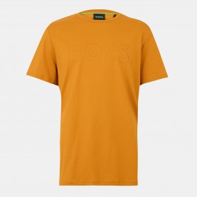 Тениска Boss Mens Teebo Regular Fit T-Shirt - Dark Yellow тениска,мъжки,ежедневни,облекла,мъжки,тениски,boss,men,s,teebo,regular,fit,t,shirt,dark,yellow