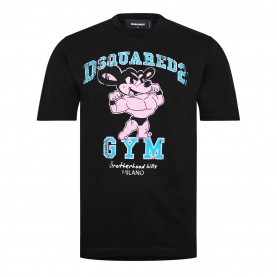 тениска,облекла,на,разпродажба,мъжки,тениски,dsquared2,gym,logo,t,shirt,black